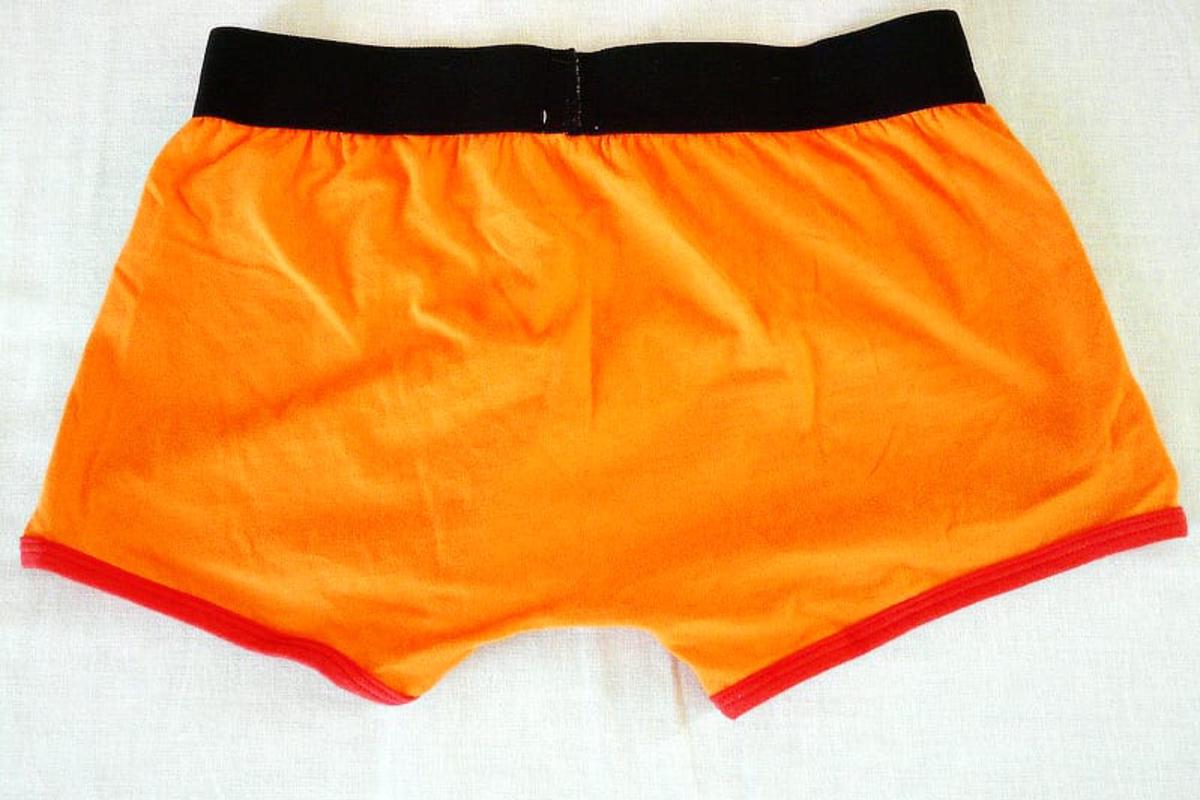 Orange underpants