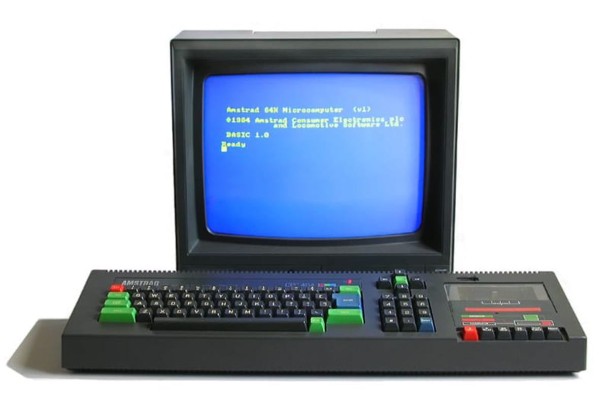 An Amstrad CPC 464